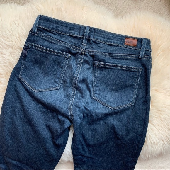 Paige Verdugo Stretch Dark Wash Skinny Jeans 28 - Picture 5 of 7